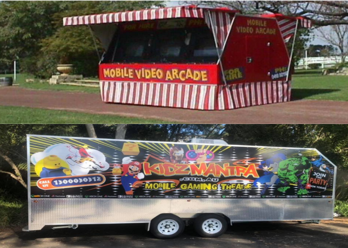 Big Gaming Trailer  & Arcade Trailer Combo