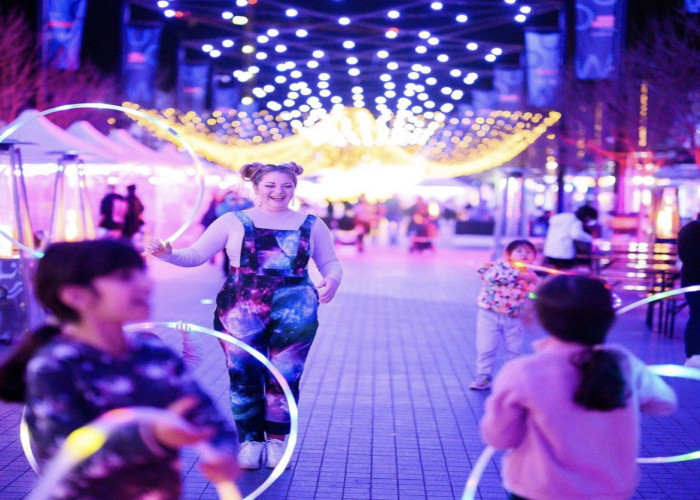 LED Hula Hoop Disco Sydney