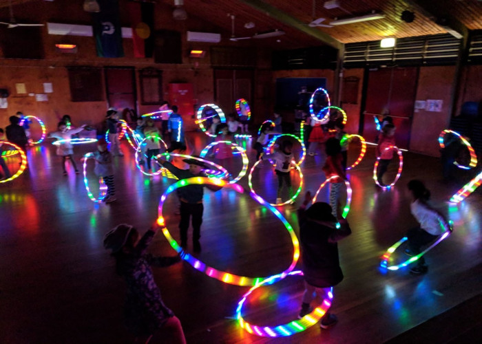 LED / Hula Hoop Disco Brisbane